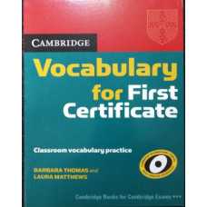 CAMBRIDGE VOCABULARY FOR FCE B2       